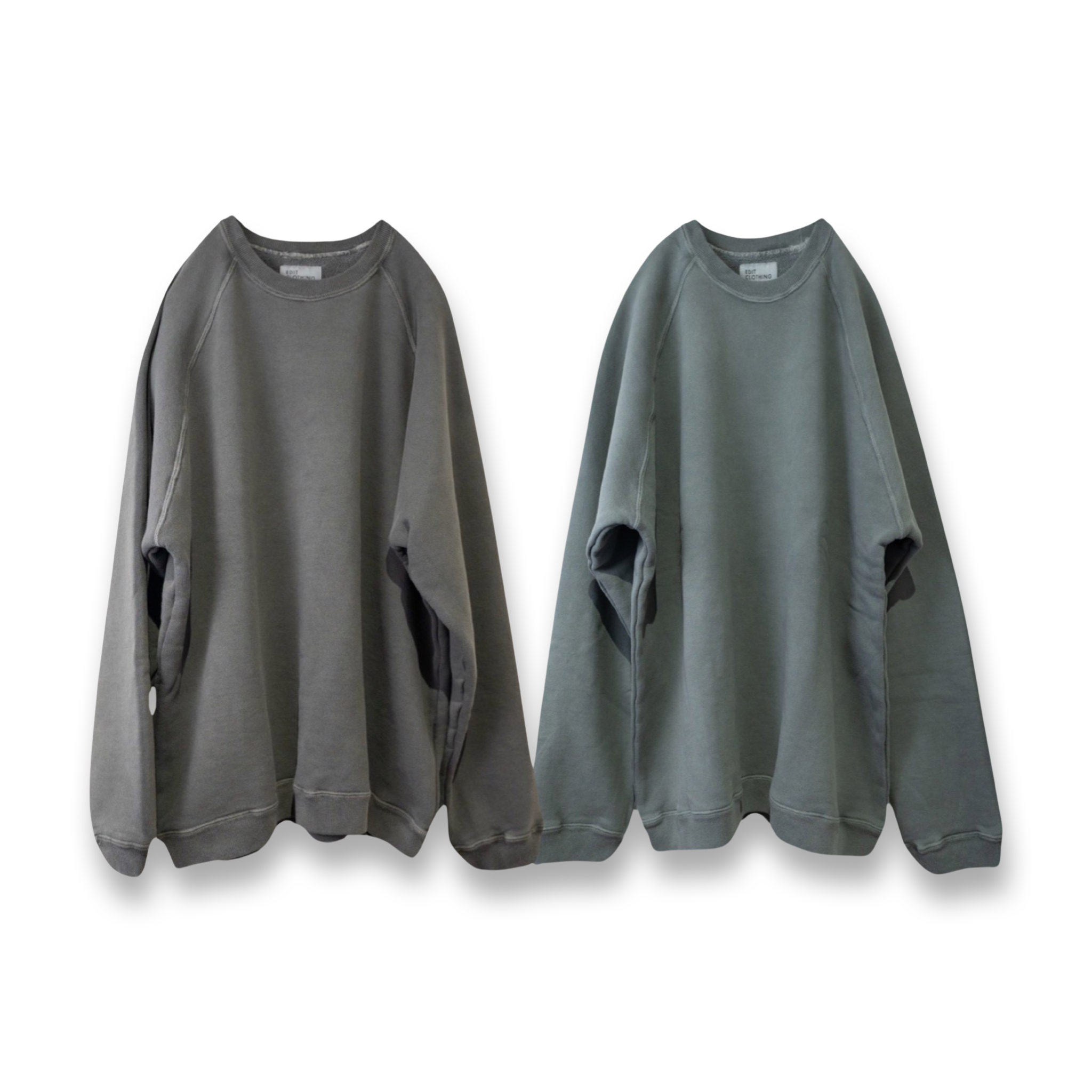 【SALE!! 45%OFF!! 2023 A/W】Pigment raglan sweat（ピグメント