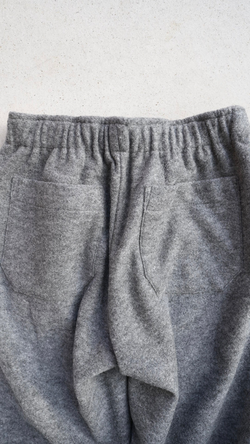 【40%OFF!! SALE!! 2023 A/W 最新作】Wool boucle easy pants(ウールブークレイージーパンツ)