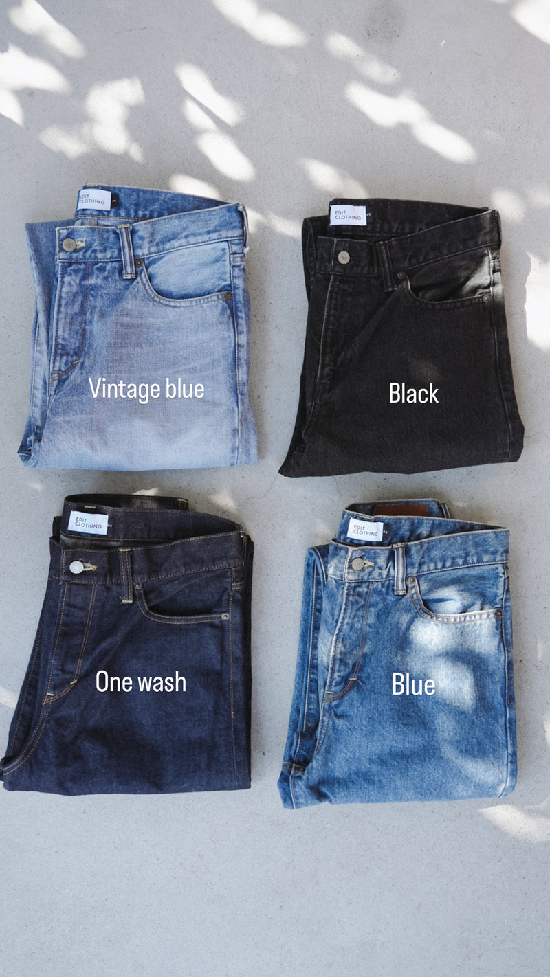 【発売前です!! ご予約商品 2025 Spring】Taperd loose denim（テーパードルーズデニム）