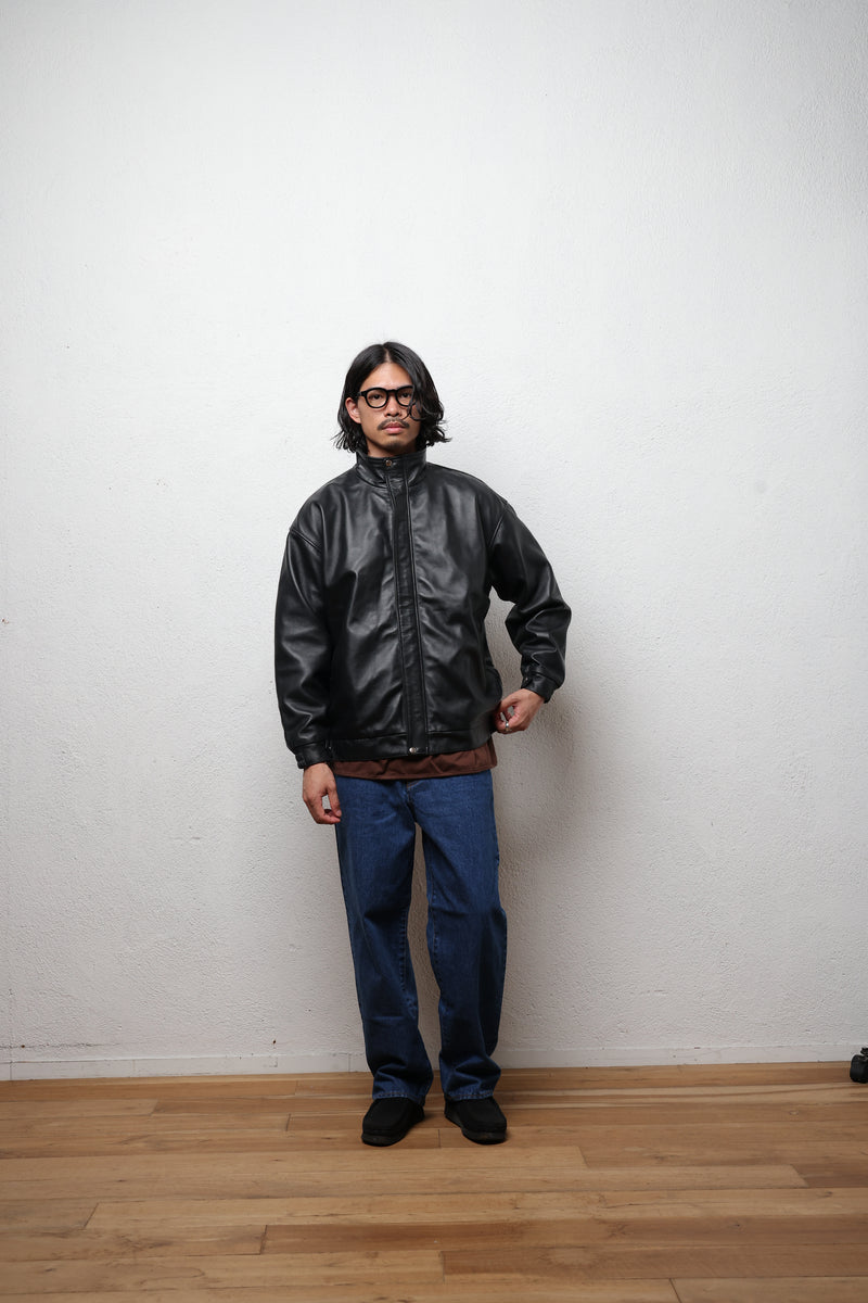 【ご予約商品 2025 Winter 最新作】Sheep leather blouson（シープレザーブルゾン）