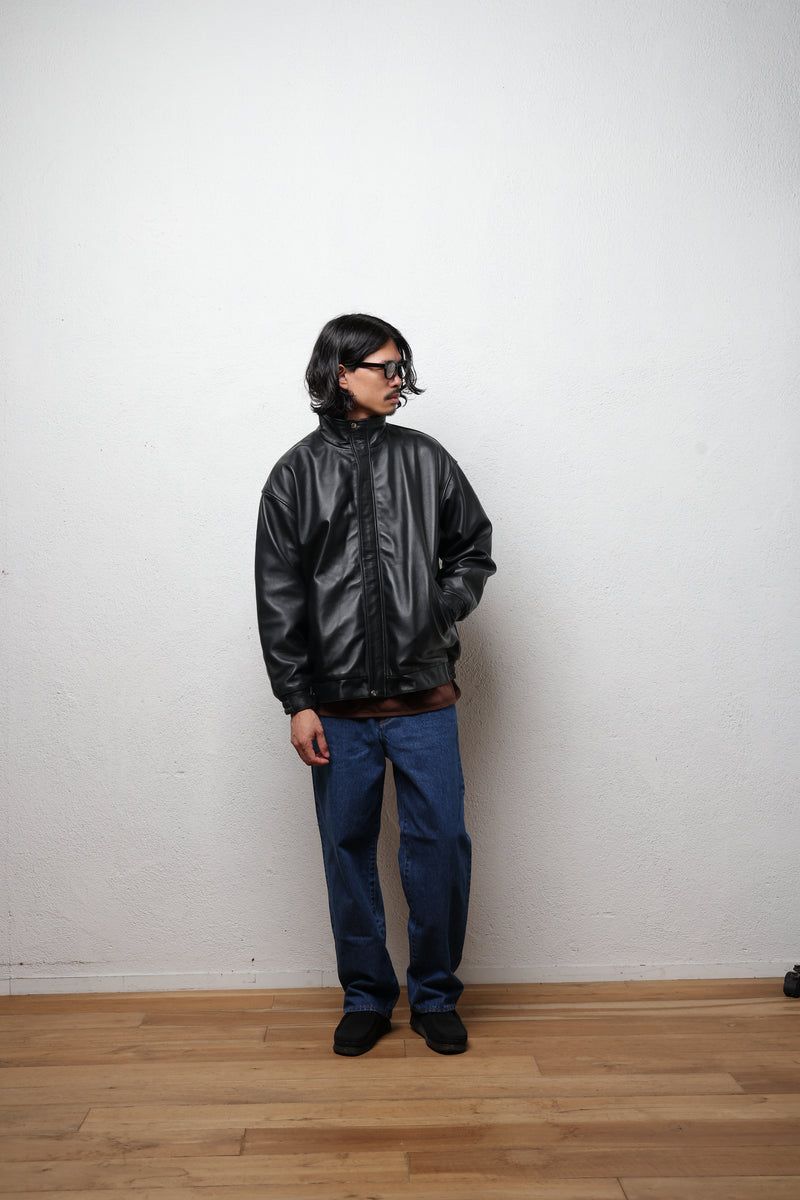 【ご予約商品 2025 Winter 最新作】Sheep leather blouson（シープレザーブルゾン）