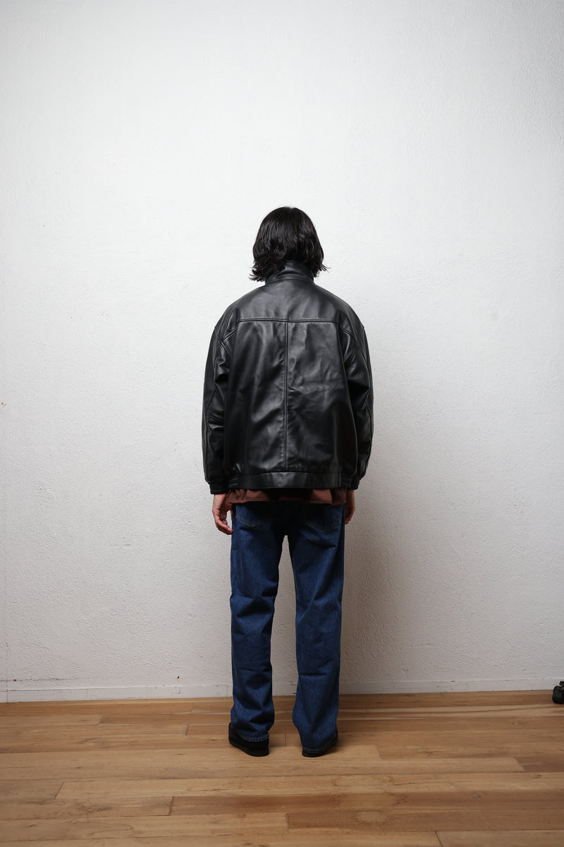【ご予約商品 2025 Winter 最新作】Sheep leather blouson（シープレザーブルゾン）