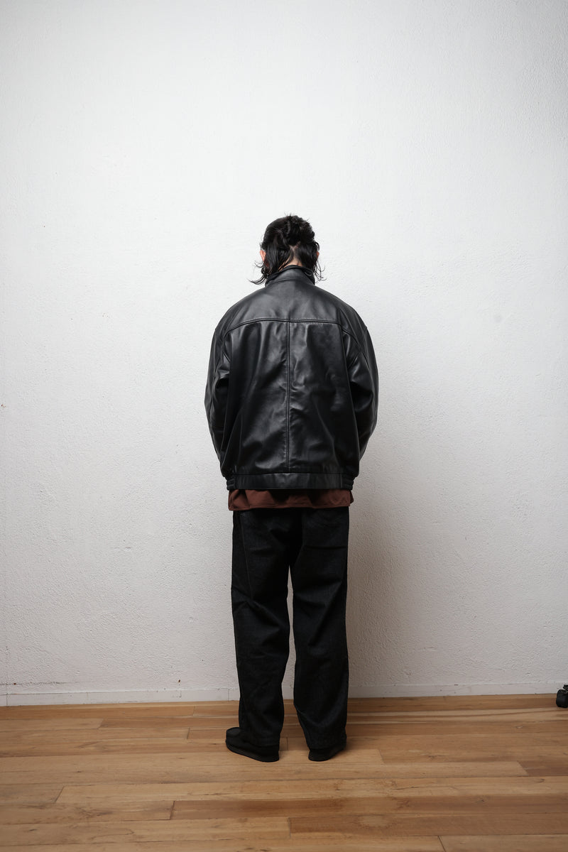 【ご予約商品 2025 Winter 最新作】Sheep leather blouson（シープレザーブルゾン）