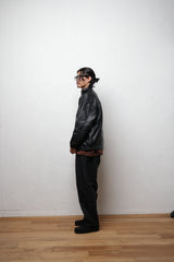 【ご予約商品 2025 Winter 最新作】Sheep leather blouson（シープレザーブルゾン）