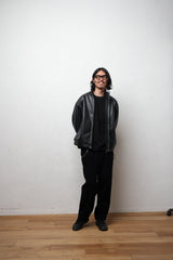 【2025 Winter 最新作】HOKKAIDO WOOL HANIKAM DRAWSTRING L/S（北海道ウールハニカムドローストリングロンT）