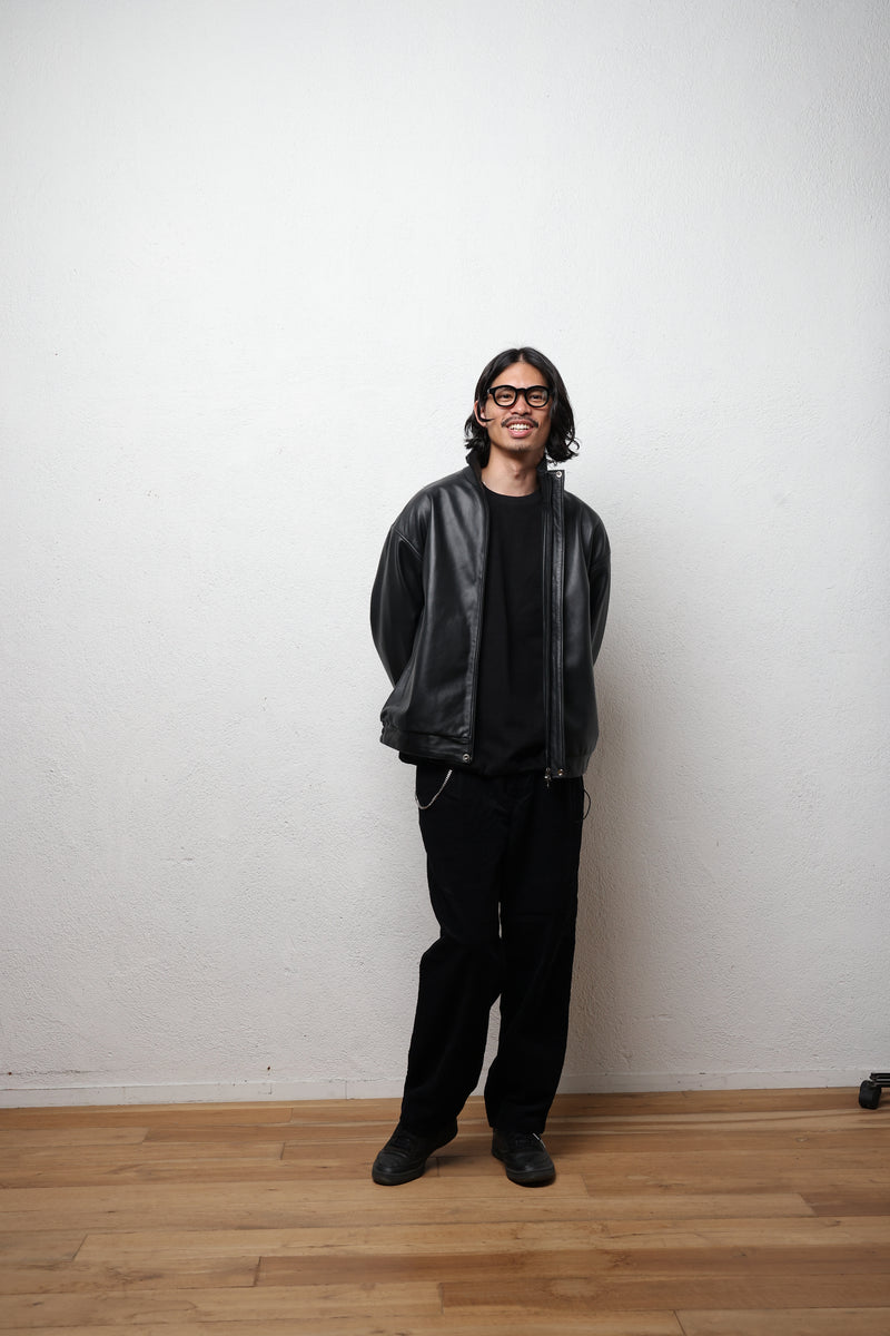 【2025 Winter 最新作】HOKKAIDO WOOL HANIKAM DRAWSTRING L/S（北海道ウールハニカムドローストリングロンT）