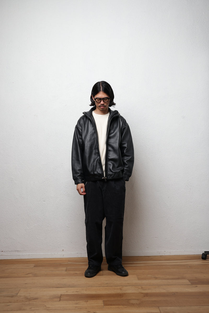 【ご予約商品 2025 Winter 最新作】Sheep leather blouson（シープレザーブルゾン）