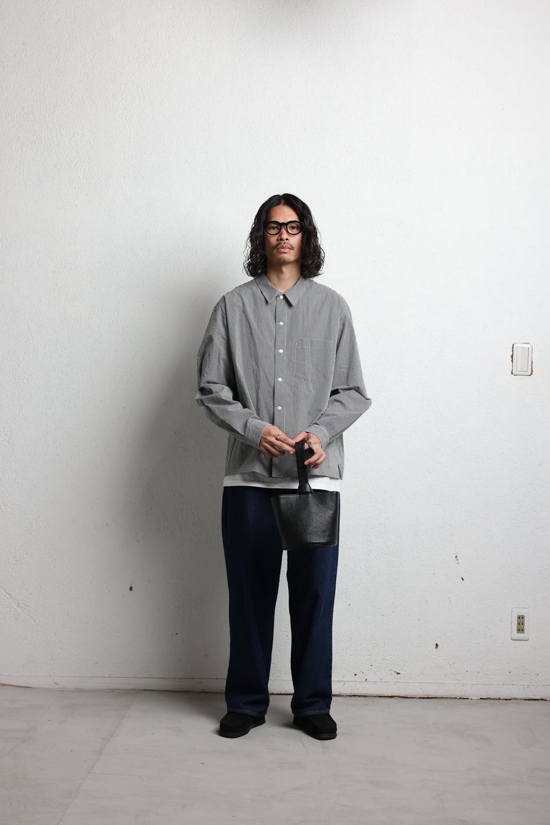 EDIT CLOTHING クラッシックギンガムチェックシャツ Sサイズ　新品 再再販分 2026 Spring 最新作】Classic gingham check shirts