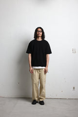 【2026 summer 最新作】Organic cotton hemp knit tee（オーガニックコットンヘンプニットTシャツ）