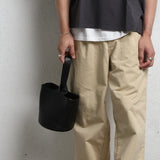 【ご予約商品 2026 Sprimg 最新作 POCO / shrink leather onehandle bag（ポコ/シュリンクレザーワンハンドルバック）