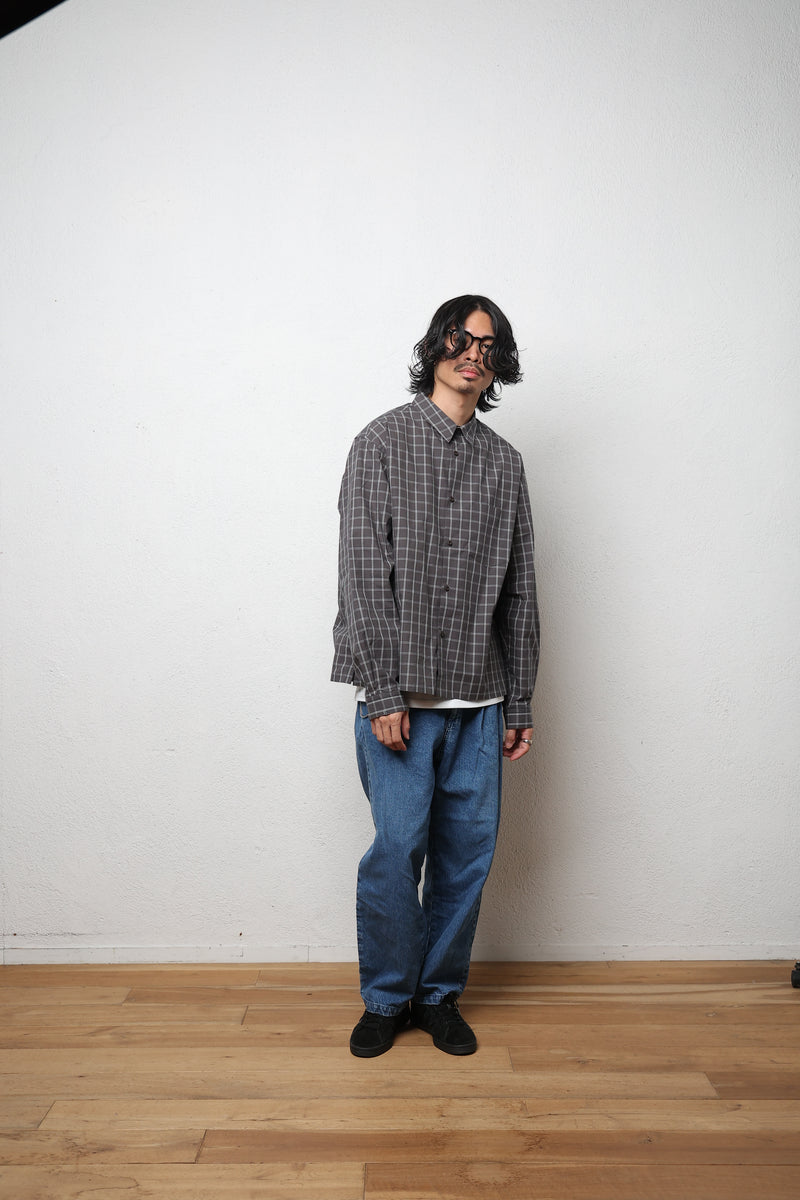 【2025 Spring 最新作】Organic cotton check shirts(オーガニックコットンチェックシャツ)