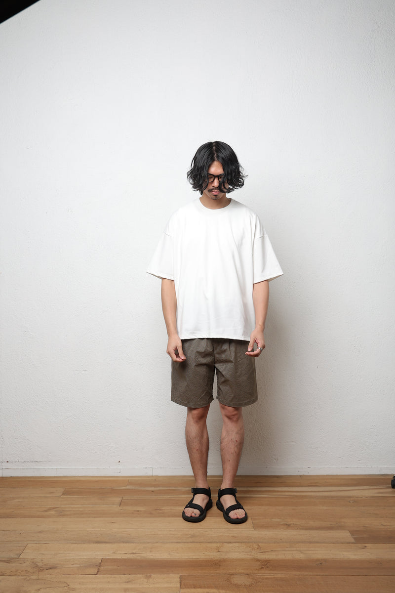 【2025 summer 最新作】Stretch ponte tee（ストレッチポンチTシャツ）