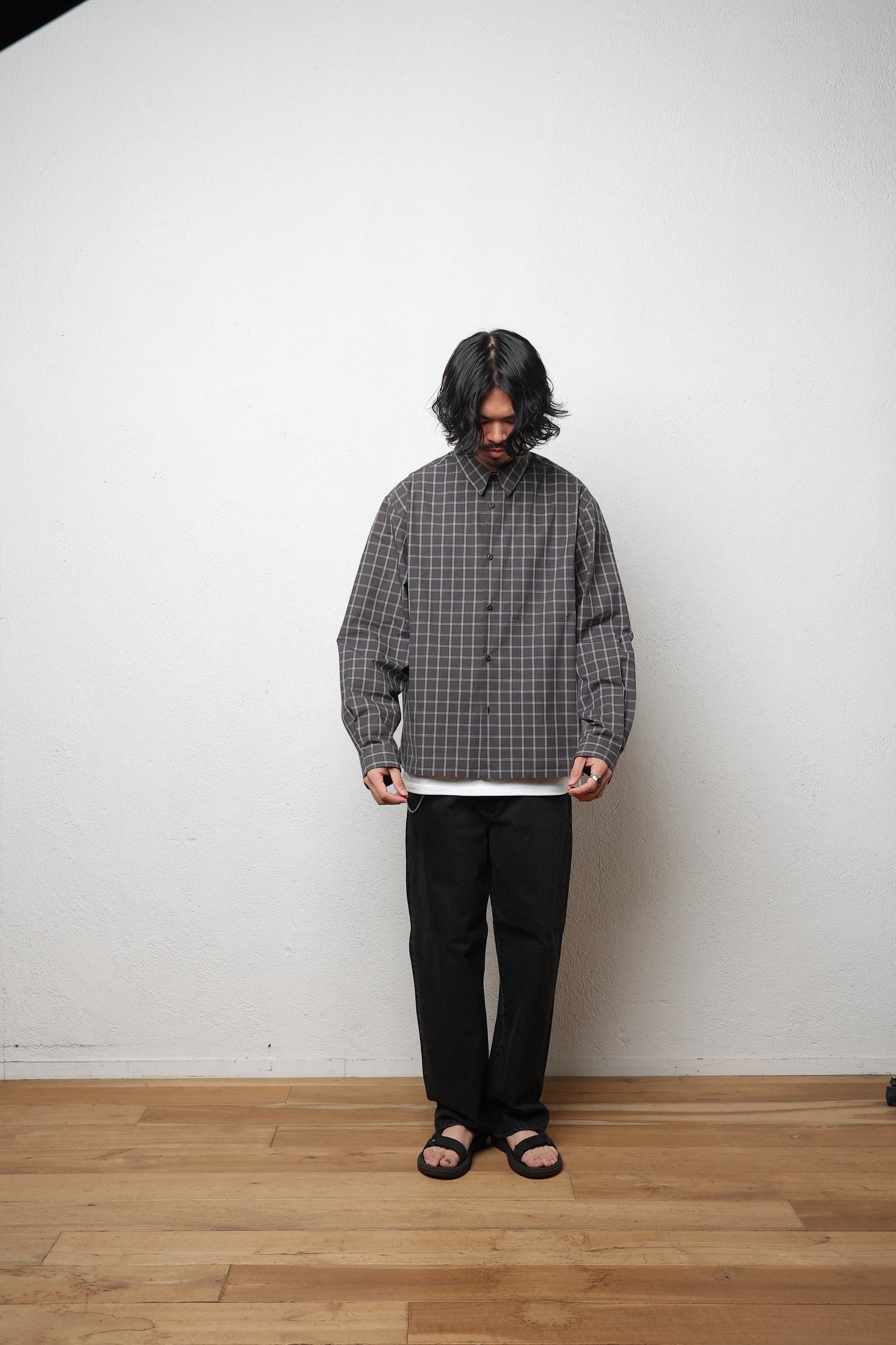 EDIT CLOTHING オーガニックコットンチェックシャツ 2025 Spring】Organic cotton check shirts(オーガニックコットン