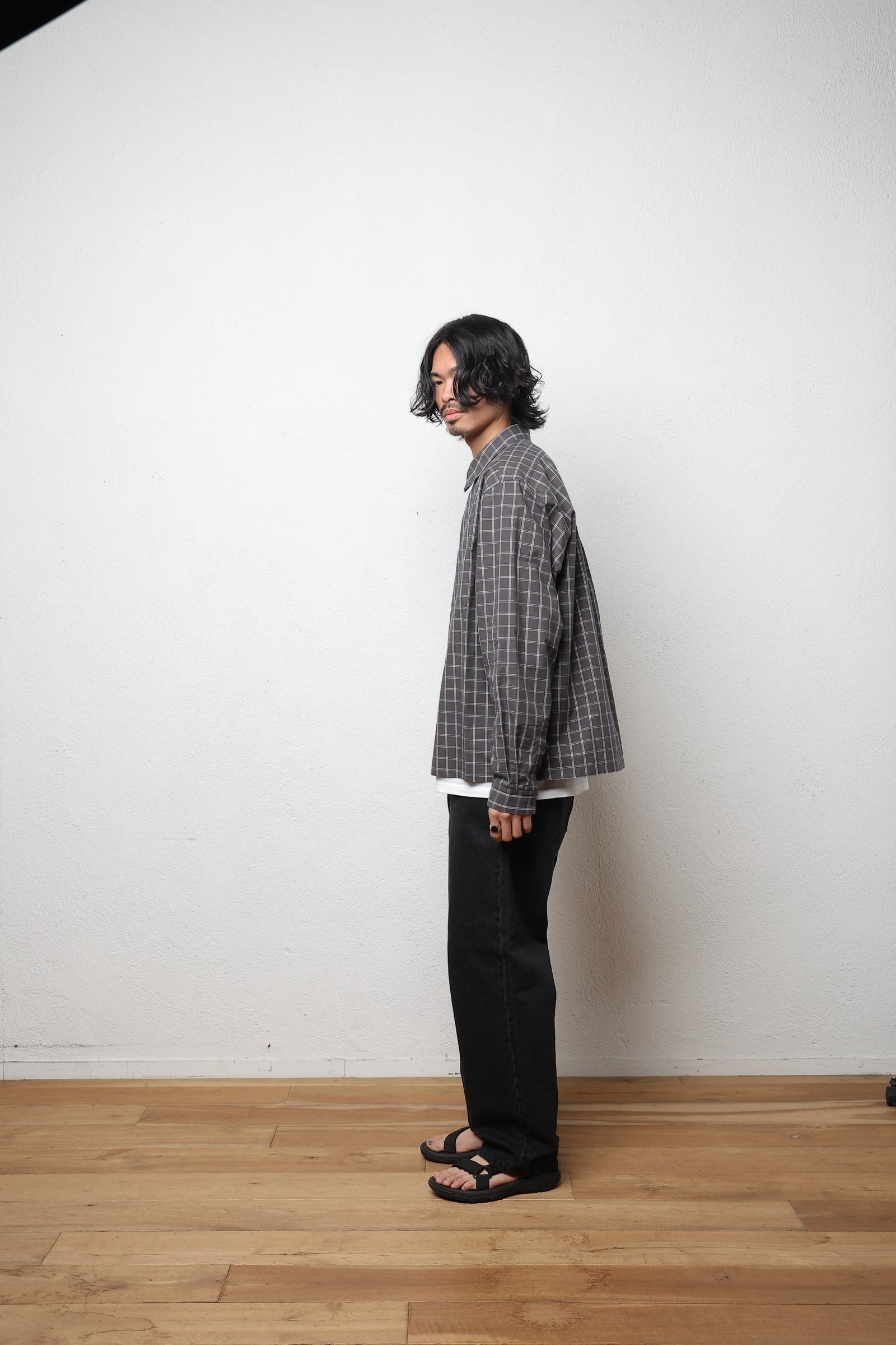 EDIT CLOTHING オーガニックコットンチェックシャツ 2025 Spring】Organic cotton check shirts(オーガニックコットン