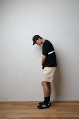 【SAMPLE SALE!! 2024 Summer】Line cutback Tee（ラインカットバックTシャツ）