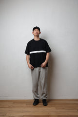 【SAMPLE SALE!! 2024 Summer】Line cutback Tee（ラインカットバックTシャツ）