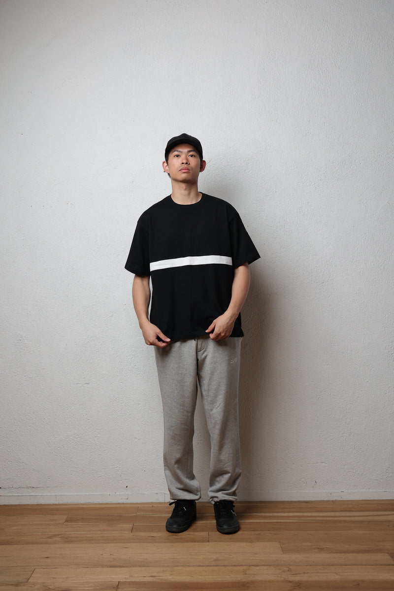 【SAMPLE SALE!! 2024 Summer】Line cutback Tee（ラインカットバックTシャツ）