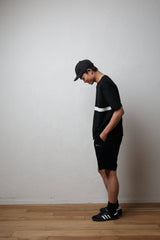 【SAMPLE SALE!! 2024 Summer】Line cutback Tee（ラインカットバックTシャツ）