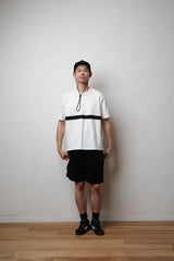 【SAMPLE SALE!! 2024 Summer】Line cutback Tee（ラインカットバックTシャツ）