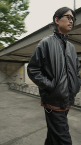 【ご予約商品 2025 Winter 最新作】Sheep leather blouson（シープレザーブルゾン）
