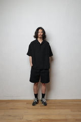【2023 S/S】Soft drape loose shirts / ソフトドレープルーズシャツ/ブラック