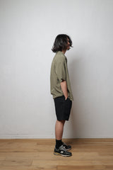 【SAMPLE SALE!! 2023 S/S商品】Nylon harf shorts（ナイロンハーフショーツ/ブラック）