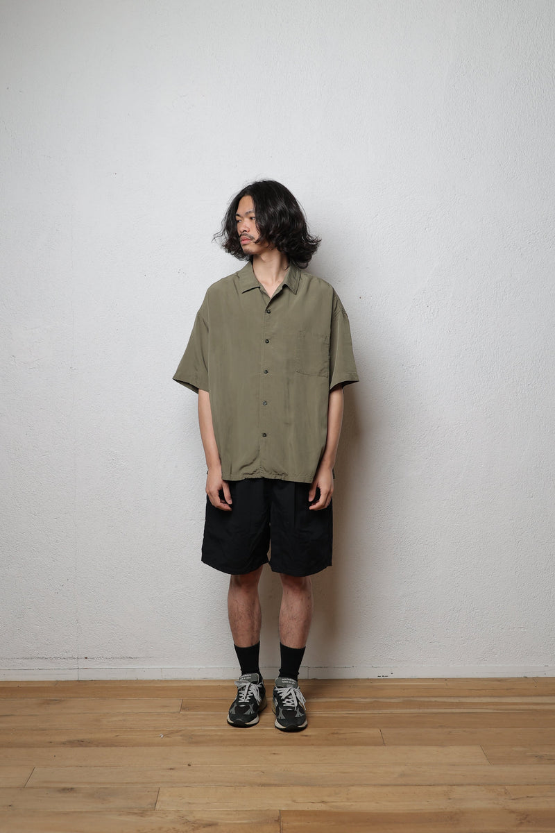 【SAMPLE SALE!! 2023 S/S商品】Nylon harf shorts（ナイロンハーフショーツ/ブラック）