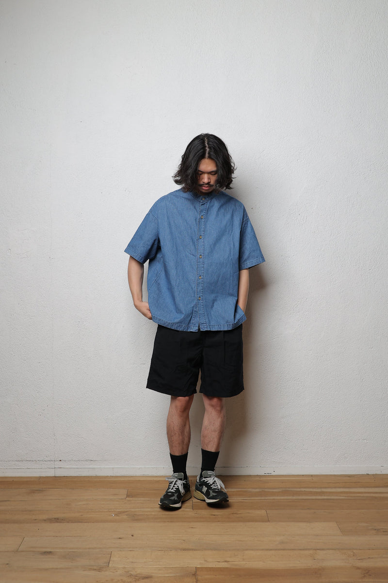 【SAMPLE SALE!! 2023 S/S商品】Denim over shirts / デニムオーバーシャツ