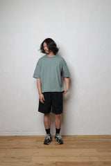 【SAMPLE SALE!! 2023 S/S商品】Nylon harf shorts（ナイロンハーフショーツ/ブラック）