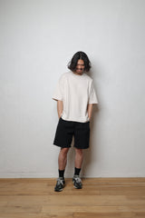 【SAMPLE SALE!! 2023 S/S商品】Nylon harf shorts（ナイロンハーフショーツ/ブラック）