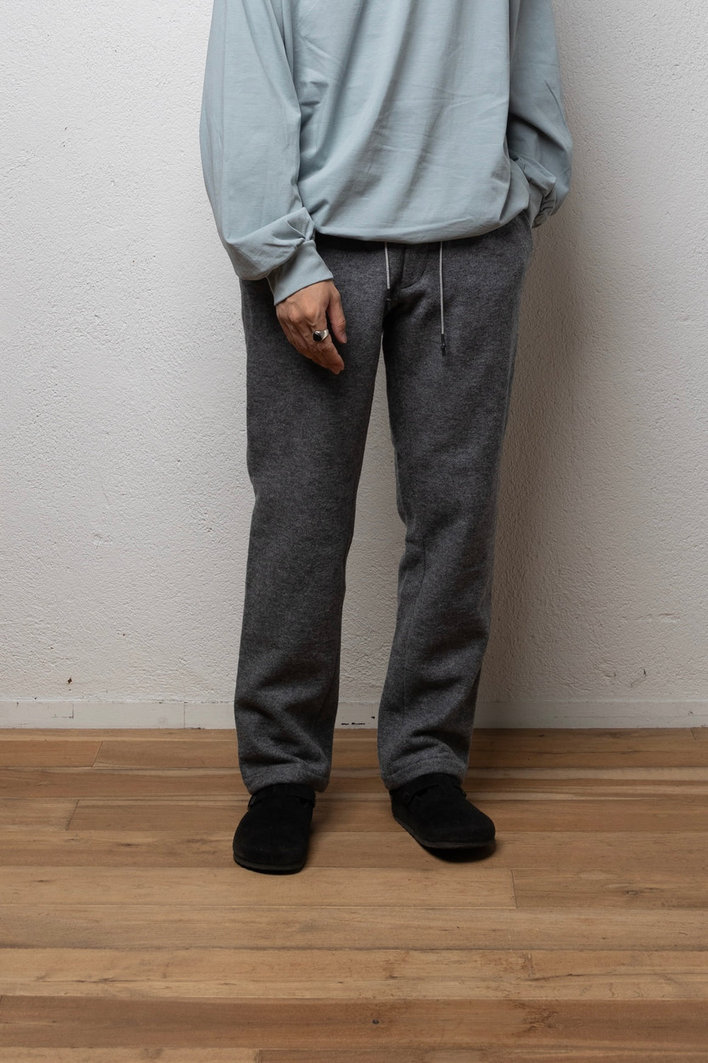 Wool boucle easy pants(ウールブークレイージーパンツ) – EDIT