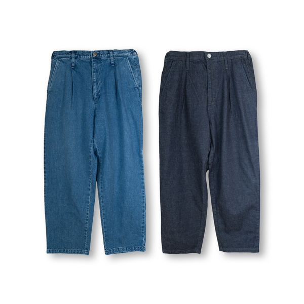 【2024 Winter 最新作】Slacks denim（スラックスデニム）