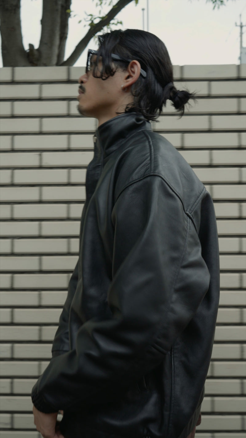 【ご予約商品 2025 Winter 最新作】Sheep leather blouson（シープレザーブルゾン）