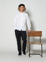 【SAMPLE SALE!!】Pleat check tapered pants(プリーツチェックテーパードパンツ)