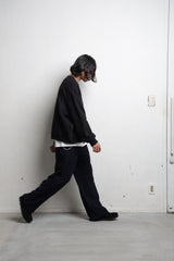 【本日20時より販売開始！2026 Winter 最新作】Side pocket brushed crew（サイドポケットブラッシュドクルー）