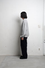 【本日20時より販売開始！2026 Winter 最新作】Side pocket brushed crew（サイドポケットブラッシュドクルー）