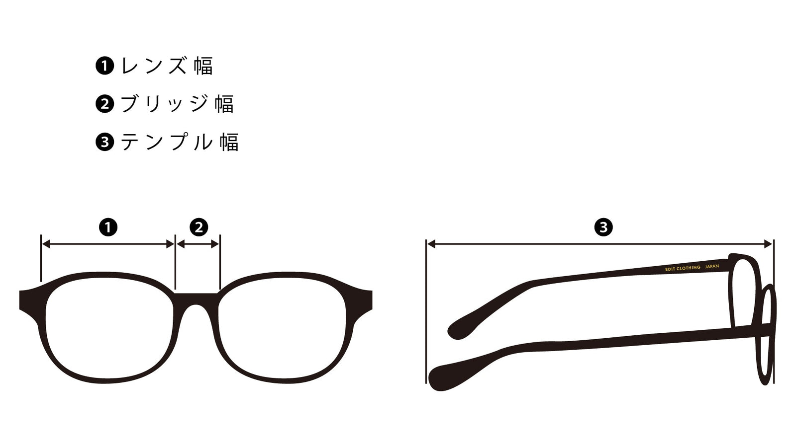 2025 Spring】Koii -gray lens-（コイ/グレーレンズ）/EDIT CLOTHING