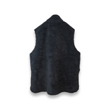 【SAMPLE SALE!!】Hard seep boa vest(ハードシープボアベスト/ブラック)