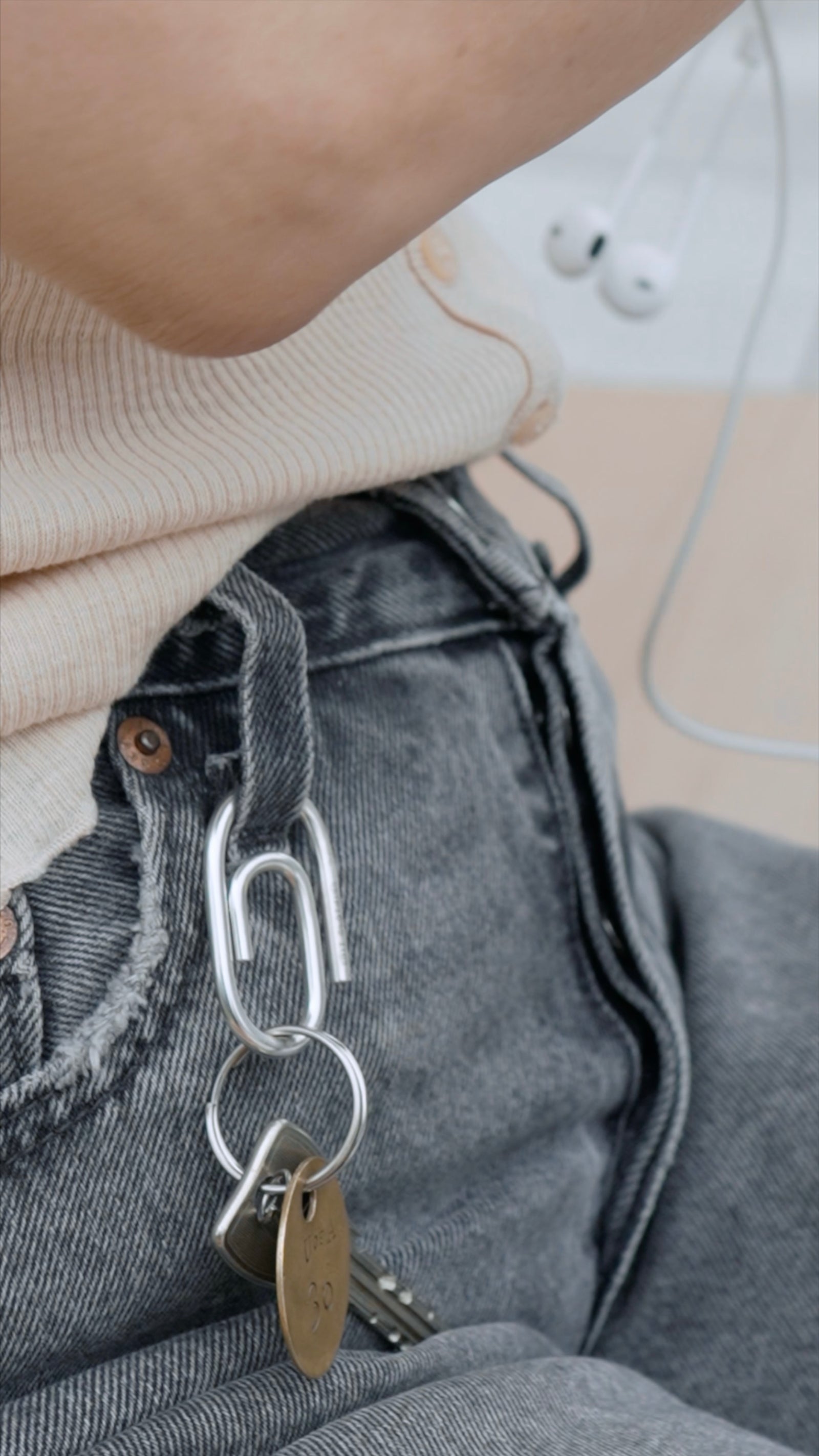 Web限定 最新作】KURURI（シルバー925キーフック） – EDIT CLOTHING