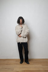 【SAMPLE SALE!! 2023 S/S商品】Shiny waffle elbowpatch L/S / シャイニーワッフルエルボーパッチ L/S