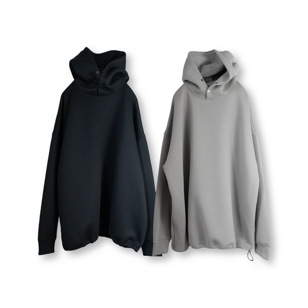 【2024 Winter 最新作】DANBORU KNIT SNAP PULLOVER PARKA（ダンボールニットプルオーバーパーカー）