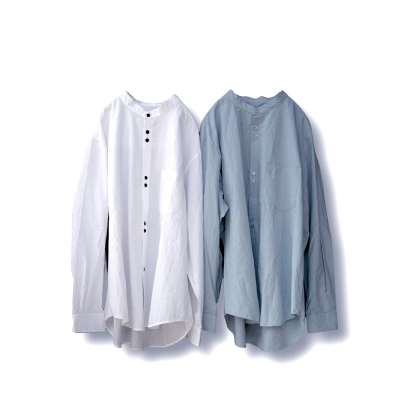 【SAMPLE SALE!!】近江晒 Cotton shirts(オウミサラシコットンシャツ)