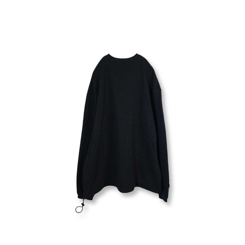 【2025 Winter 最新作】HOKKAIDO WOOL HANIKAM DRAWSTRING L/S（北海道ウールハニカムドローストリングロンT）