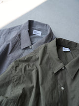 【7月中旬入荷 2026 Summer spot item 最新作】Gingham check short sleeve shirts(ギンガムチェックショートスリーブシャツ)