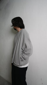 【本日20時より販売開始！2026 Winter 最新作】Side pocket brushed crew（サイドポケットブラッシュドクルー）
