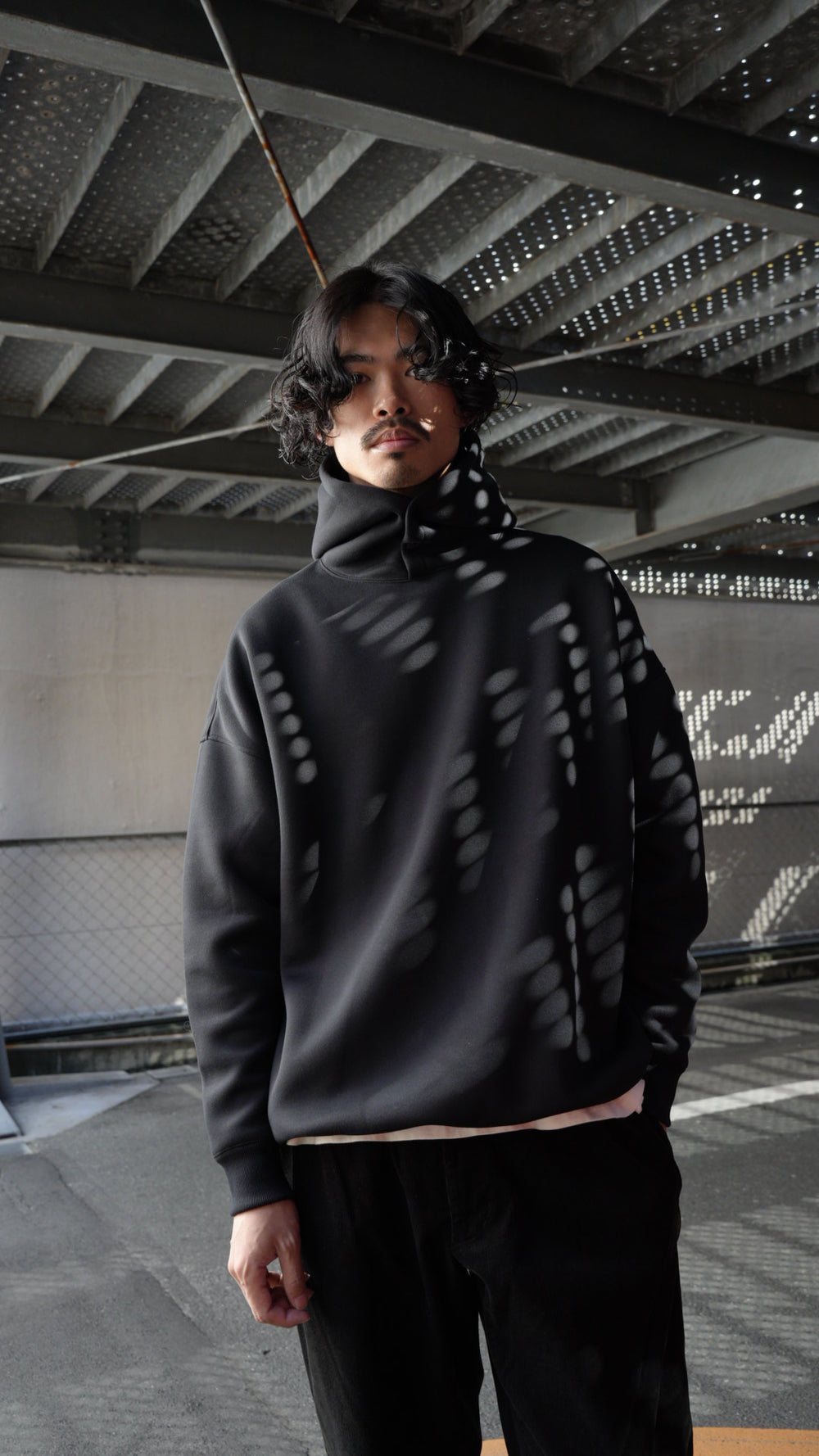 2024 Winter】DANBORU KNIT SNAP PULLOVER PARKA（ダンボールニット