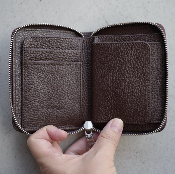 【2025 Spring 最新作】限定カラー Shrink leather mini wallet Limited Edition/Choco brown（シュリンクレザーミニウォレットリミテッドエディション）