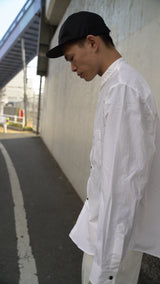 【SAMPLE SALE!!】近江晒 Cotton shirts(オウミサラシコットンシャツ)