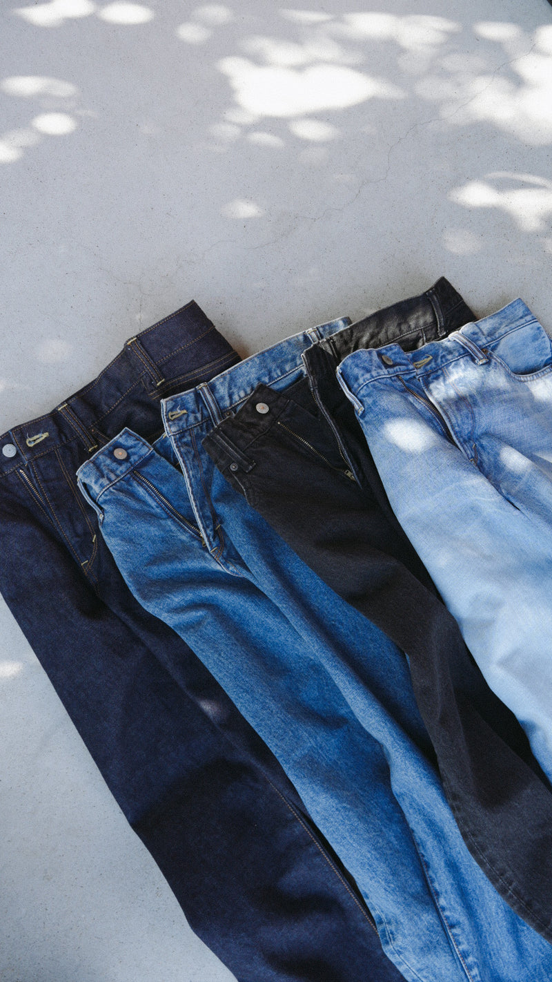 【発売前です!! ご予約商品 2025 Spring】Taperd loose denim（テーパードルーズデニム）