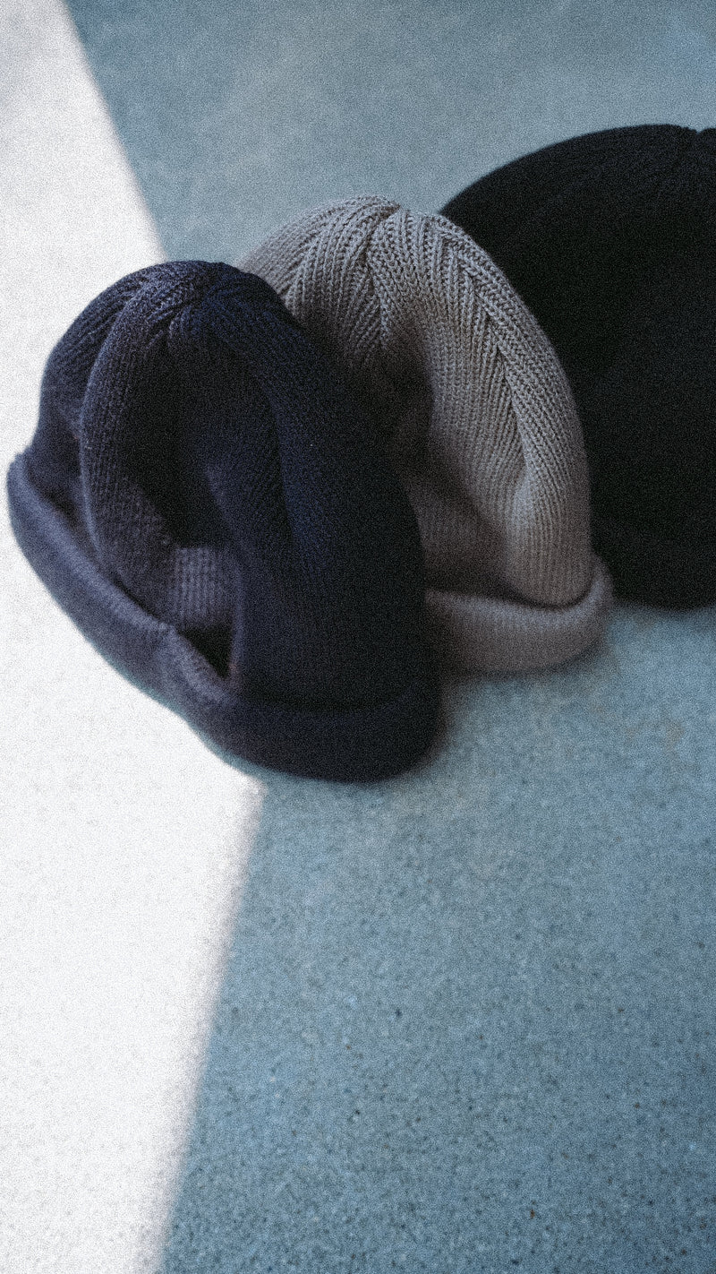【2023A/W 最新作】Shallow knit cap（シャローニットキャップ）